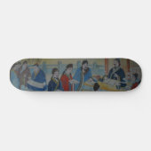 Chinese Muurschildering Skateboard (Horizontaal)