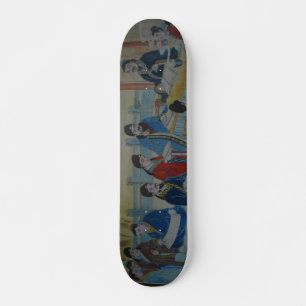Chinese Muurschildering Skateboard