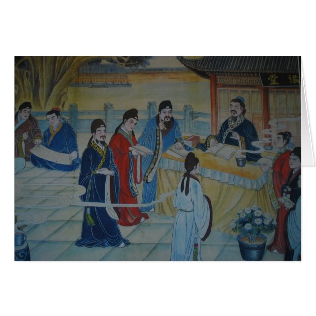 Chinese Muurschilderkunst (Voorkant Horizontaal)