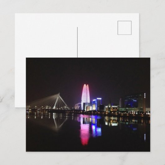 Chinese nachtleven briefkaart (Voorkant / Achterkant)