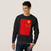 Chinese nationale vlag van China Trui (Voorkant volledig)
