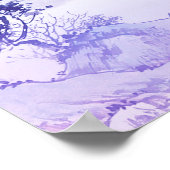 Chinese Natuur voor inktverf Poster (Hoek)