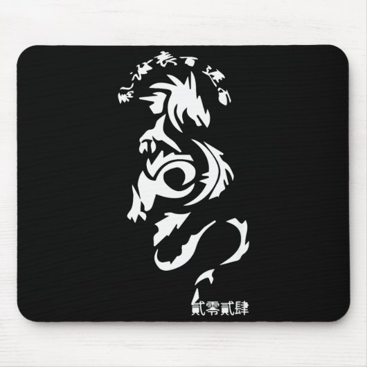 Chinese New Year 2024 Year Of The Dragon Happy New Muismat (Voorkant)