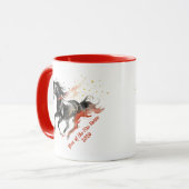 Chinese New Year 2026 Fire Horse Ink  Mok (Voorkant links)