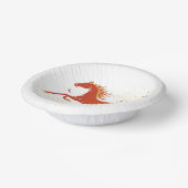 Chinese New Year 2026 Horse Ink New Year Party Papieren Kommen (Gebogen)