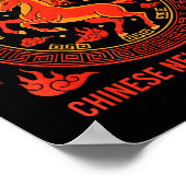 Chinese New Year 2026 Year Of The Fire Horse  Poster (Hoek)