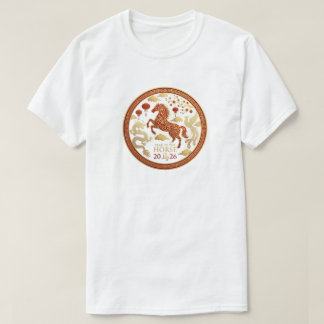 Chinese New Year 2026 Year of The Horse 2026  T-shirt