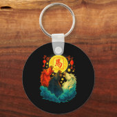 Chinese New Year 2026 Year Of The Horse Lunar New  Sleutelhanger (Voorkant)
