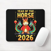 Chinese New Year 2026 Year Of The Horse  Muismat (Met muis)
