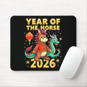 Chinese New Year 2026 Year Of The Horse  Muismat (Met muis)