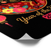 Chinese New Year 2026 Year Of-the Horse  Poster (Hoek)