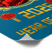 Chinese New Year 2026 Year Of The Horse  Poster (Hoek)