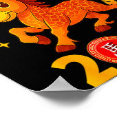 Chinese New Year 2026 Year Of The Horse  Poster (Hoek)