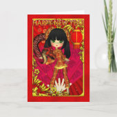 Chinese New Year Card Feestdagen Kaart (Voorkant)