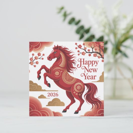 Chinese new year cards (Staand voorkant)