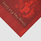 Chinese New Year Children Dragon Dance Tissue P Tissuepapier (Detail)