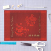 Chinese New Year Children Dragon Dance Tissue P Tissuepapier (Craft)