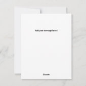 Chinese new year feestdagenkaart (Achterkant)