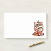 Chinese New Year Horse 2026 Zodiac Post-it® Notes (Op bureau)