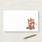 Chinese New Year Horse 2026 Zodiac Post-it® Notes (Op bureau)