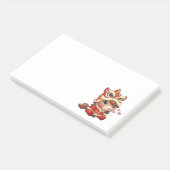 Chinese New Year Horse 2026 Zodiac Post-it® Notes (Schuin)