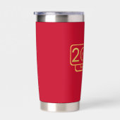 Chinese New Year Horse Perfect Gift Geïsoleerde Drinkbeker (Rechts)