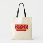 Chinese New Year Horse Perfect Gift Tote Bag (Voorkant)