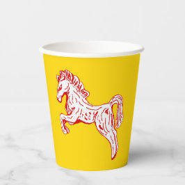 Chinese New Year Horse Zodiac Party Cup 2026 Papieren Bekers