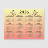 Chinese New Year of Horse 2026 Calendar  (Voorkant)
