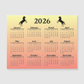 Chinese New Year of Horse 2026 Calendar  (Voorkant)