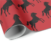 Chinese New Year of the Horse 2026 Cadeaupapier (Rol Hoek)