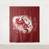 Chinese New year of the Horse 2026 Wandkleed (Voorkant)