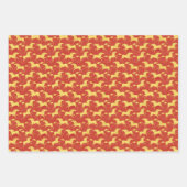 Chinese New Year of the Horse  Inpakpapier Vel (Voorkant 3)