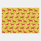 Chinese New Year of the Horse  Inpakpapier Vel (Voorkant)