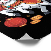 Chinese New Year Of The Horse Vietnamese Chuc Mung Poster (Hoek)