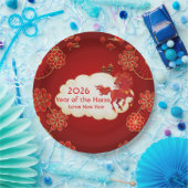 Chinese New Year Papieren Bordje (Feest)