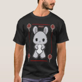Chinese New Year Rabbit  1 T-shirt (Voorkant)