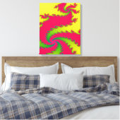 Chinese nieuwe jaardraak van het letterlijk Canvas (Insitu (Slaapkamer))
