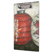 Chinese nieuwe jaarlantaarns met Floral Print Klembord (Links)