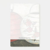 Chinese nieuwe jaarlantaarns met Floral Print Post-it® Notes (Voorkant)