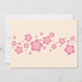 Chinese Nieuwjaar Aangepaste Uitnodiging van de Pa (Achterkant)