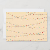 Chinese Nieuwjaar Aangepaste Uitnodiging van de Pa (Achterkant)