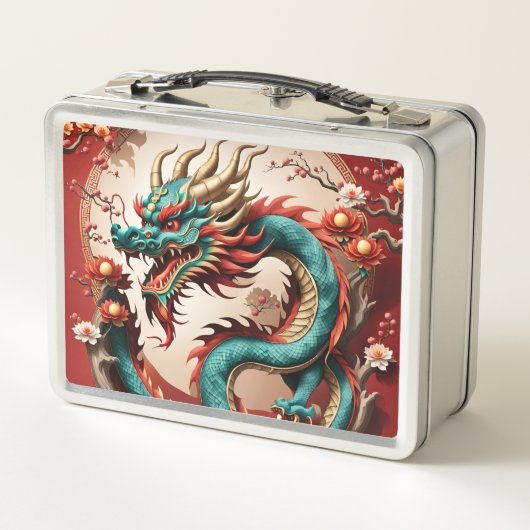 Chinese Nieuwjaar Dragon 2024 Monogram LBox01 (Achterkant)