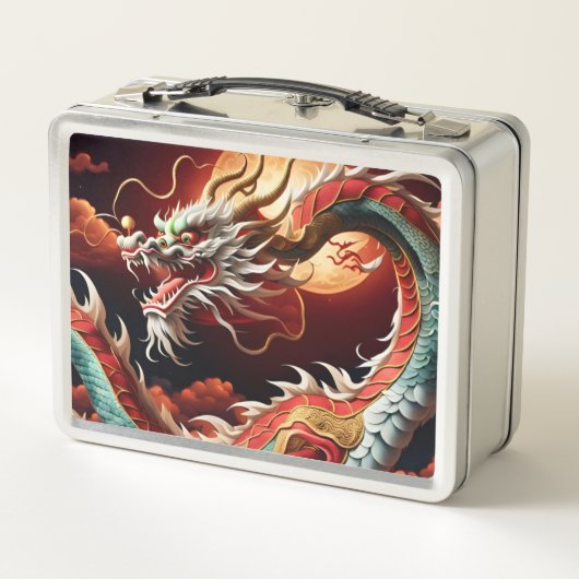 Chinese Nieuwjaar Dragon 2024 Monogram LBox03 (Achterkant)