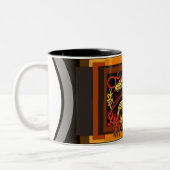 Chinese Nieuwjaar Slang 2025 2TCM02 Tweekleurige Koffiemok (Links)