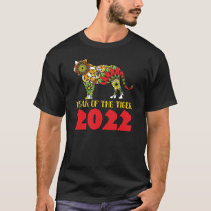 Chinese Nieuwjaar van de Tijger 2022 T-shirt