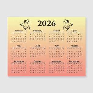 Chinese Nieuwjaar van het Paard 2026 Kalender