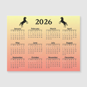 Chinese Nieuwjaar van het Paard 2026 Kalender