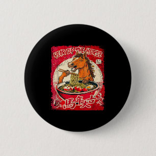 Chinese Nieuwjaar Zodiac Paard 2026 Ramen Fu Ronde Button 5,7 Cm