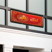 Chinese nieuwjaarbanner spandoek (Buitenkant Gebouw)